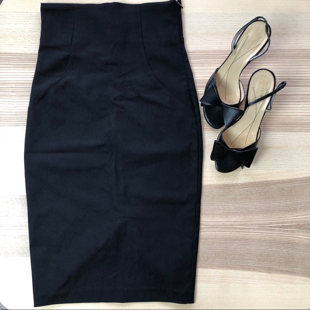 Black Midi Skirt